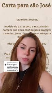 Posso Digitar A Carta Para São Jose