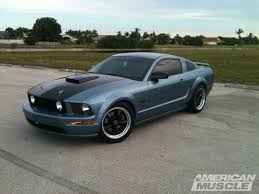 Mustang Staggered Deep Dish Bullitt Black Wheel Mickey Thompson Tire Kit 18x9 10 05 10 Gt 05 14 V6 Mustang Mustang Wheels 2005 Ford Mustang
