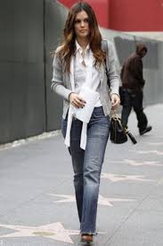 Rachel Bilson Does Dress Down White Shirt And Jeans Ropa Outfits Fashionista