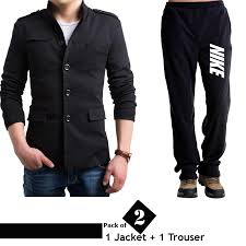 Pack Of 2 Combo 1 Jacket And 1 Trouser