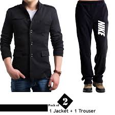 pack of 2 combo 1 jacket and 1 trouser