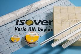 Isover Vario Is Een Compleet En Eenvoudig Aan Te Brengen Luchtdicht Isolatiesysteem Voor Het Isoleren Van Hellende Daken Voorzetwanden En Houtskeletbouw Ele Dak