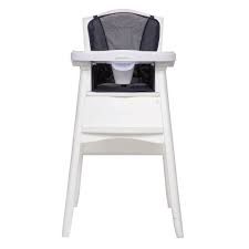 Amazon Com Eddie Bauer Deluxe 3 In 1 White High Chair Twilight Blue Home Kitchen High Chair Chair Baby High Chair