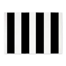 Black And White Striped Area Rug 5x7 Gorgeous Black And White Striped 5 X7 Area Rug By Just Me Cafepress In 2020 White Stripe Black And White Area Rug Decor