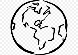 Earth globe black and white , globe outline s, earth png clipart. Earth Globe Black And White Clip Art Png 600x574px Watercolor Cartoon Flower Frame Heart Download Free