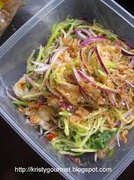 my little space kerabu mangga raw mango salad with deboned chicken feet 泰式芒果鸡脚沙拉 mango salad appetizer salads nyonya food