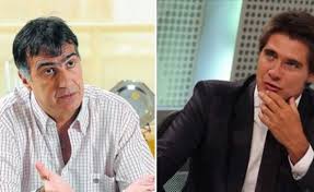 En 2016, carolina fue la conductora junto a antonio laje del noticiero . Pelea De Periodistas Parte 1 Guillermo Andino Contra Antonio Laje Infoveloz Com