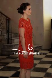 She's the princess of the upper east side and a fan favorite. Blair Waldorf Tangerine Spitze Kurzes Kleid In Gossip Girl Thecelebritydresses