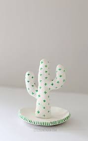 Let me show you how to make them and also tell you about a few lessons i learned along the way. Clay Cactus Ring Holder Little Red Window