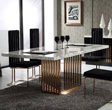 Rylan elegant dinner table 160cm kitchen dining room furniture rectangular marbl. Sale Modrest Kingsley Modern Marble Rosegold Dining Table Dining Tables Vgvc Dining Table Marble Interior Design Dining Room Contemporary Dining Room Sets