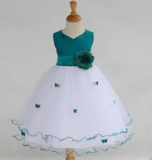 Butterflies Rattail Edge Flower Girl Dress Wedding Pageant Toddler Easter Parties Formal Wear 801t Kids Dress African Design Dresses Flower Girl Dresses