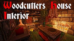 To build sawmill, you only need 3 wooden plank and 1 iron. Minecraft Woodcutters House Interior Youtube