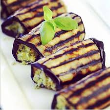 A Guide To A Perfect Meal On Instagram Tag Someone Who Will Make This One For You Grilled Eggplant Roll Grilled Eggplant Fodmap Recipes Eggplant Rolls