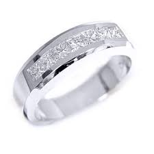 1 25 Ct Men S Diamond Wedding Ring Channel Set Mens Diamond Wedding Rings Mens Rings Wedding Diamond Mens Diamond Wedding Men Diamond Ring