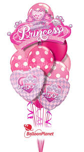 Celebrate their special day with happy birthday balloons and bouquets in all shapes, colors, and sizes. Happy Birthday 3 Times A Princess Balloon Bouquet 13 Balloons Balloon Delivery By Balloonplanet Com
