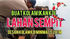 Anda dapat mengambil inspirasi desain kolam minimalis, kolam di depan rumah, kolam dalam rumah, berbagai desain kolam. Kolam Koi Minimalis Lahan Sempit Youtube