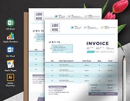 Invoice Template In Excel Projects Photos Videos Logos Illustrations And Branding On Behance