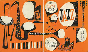 The First Book Of Jazz 1955 Ideafixa Jazz Poster Langston Hughes Modern Graphic Design