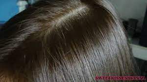 Revlon colorsilk beautiful color treatment, permanent, light golden brown 54. Revlon Colorsilk In Lightest Golden Brown 57 On Dark Hair Youtube