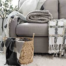 Every Living Room Needs A Cute Basket For Those Throw Blankets Living Room Throws Throw Blanket Living Room