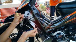 Apakah maksudnya lari sekencang anak panah?? Pasang Skotlet Satria Fu Kombinasi Sticker Cutting Youtube