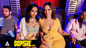 OOPSIE - Big Ass PAWG Siri Dahl & Trans Ariel Demure Ditch Dates for PUBLIC  MOVIE THEATRE SEX! - Pornhub.com
