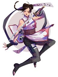 Tenten Solo Katana Naruto Naruto Girls Anime Naruto