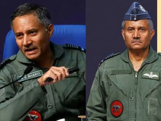 Air Marshal A K Bharti Retirement
