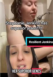 Stephanie Wearing All Jeans