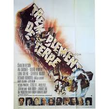Ce film fait partie des films catastrophe classiques des années 70. Affiche De Tremblement De Terre Earthquake