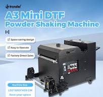Mini Powder Shaker Dryer Machine 30cm Roll Size PET Film DTF Printer Shake  Powder Device for Film Curing Baking Powder Machines