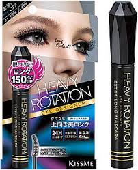 Isehan Heavy Rotation Extra Volume Тушь для ресниц суперобъем, без комков  #01 Насыщенный черный 7 г