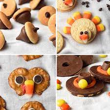 Easy No Bake Thanksgiving Treats Recipe Thanksgiving Treats Thanksgiving Snacks Healthy Thanksgiving Treats