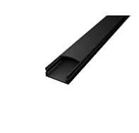 Profilo Alluminio Nero LP1010N per Strisce Led Barra Rigida ...