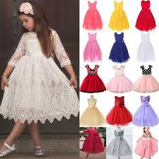 New Stylish Flower Girls Dress Princess Wedding Birthday Party Kids Clothes Birthday Dresses Girls Ball Gown Dresses Birthday Girl Dress Kids Party Dresses