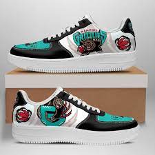 Vancouver Grizzlies Nike Air Force 1 Shoes Robinplacefabrics