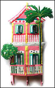 Plus, free shipping available at world market. Painted Metal Gingerbread House Wall Hangings Tropical Decor Metal Wall Art Tropical Art