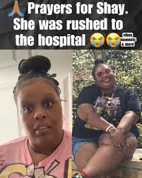 According to Aunt D, Shay was hospitalized after suffering a seizure, and  Aunt D noted that Shay was turning black with foam and blood coming from  her mouth. Shay, 29, is an