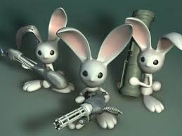 Army Bunnies Domestic Rabbit Raising Rabbits Funny Rabbit