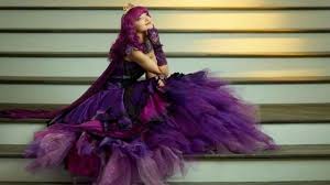 @dovecameron as mal from descendants by xbopcxi on deviantart. The Purple Dress Of Mal Dove Cameron In The Descendants Spotern