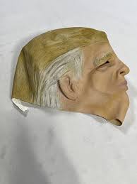 Trump Mask Smays Donald (Latex Rubber, Full Head, Adult Costume Trump Masker