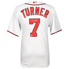 Maybe you would like to learn more about one of these? Trea Turner Autographed Washington Nationals White Jersey Fanatics Super Sports Center