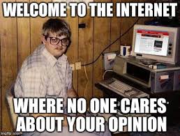 Image result for welcome to the internet meme