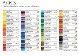 75 Correct Lyra Pencils Color Chart