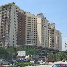 Golf course * high floor unit * block b * fully furnished easy access to: Casa Indah 1