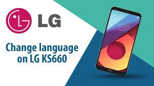 How to change language on LG KS660 ...