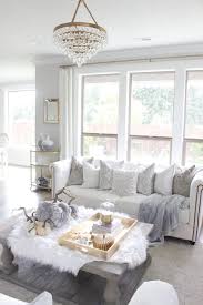 Check out ibiza barrel chair, rosner end table, and. Elegant Fall Mantel Living Room In Gray Gold Summer Adams