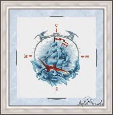Check spelling or type a new query. Sea Cross Stitch Pattern Pdf Instant Download Sompass Cross Stitch Boat Cross Stitch Marine Cross Cross Stitch Patterns Cross Stitch Patterns Free Cross Stitch