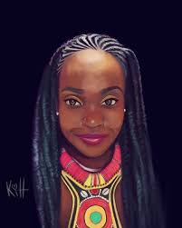 Center Stage Inspired By The Wonderful Tendo Namu Digitalart Eastafrican Kenyan Kenya Uganda Ugandan Af African American Art African American Ugandan