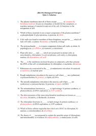 Animal cells have all except. Quiz 2 Suraj Lums